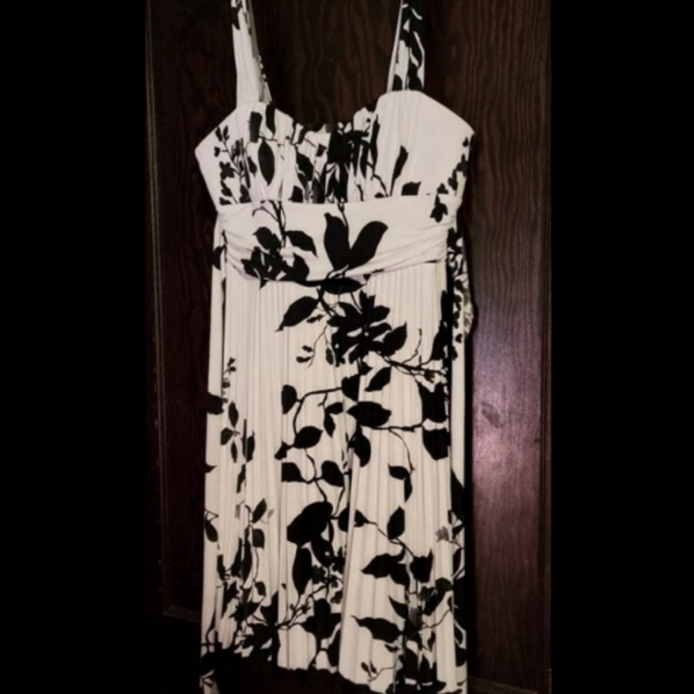 Black and White formal dress